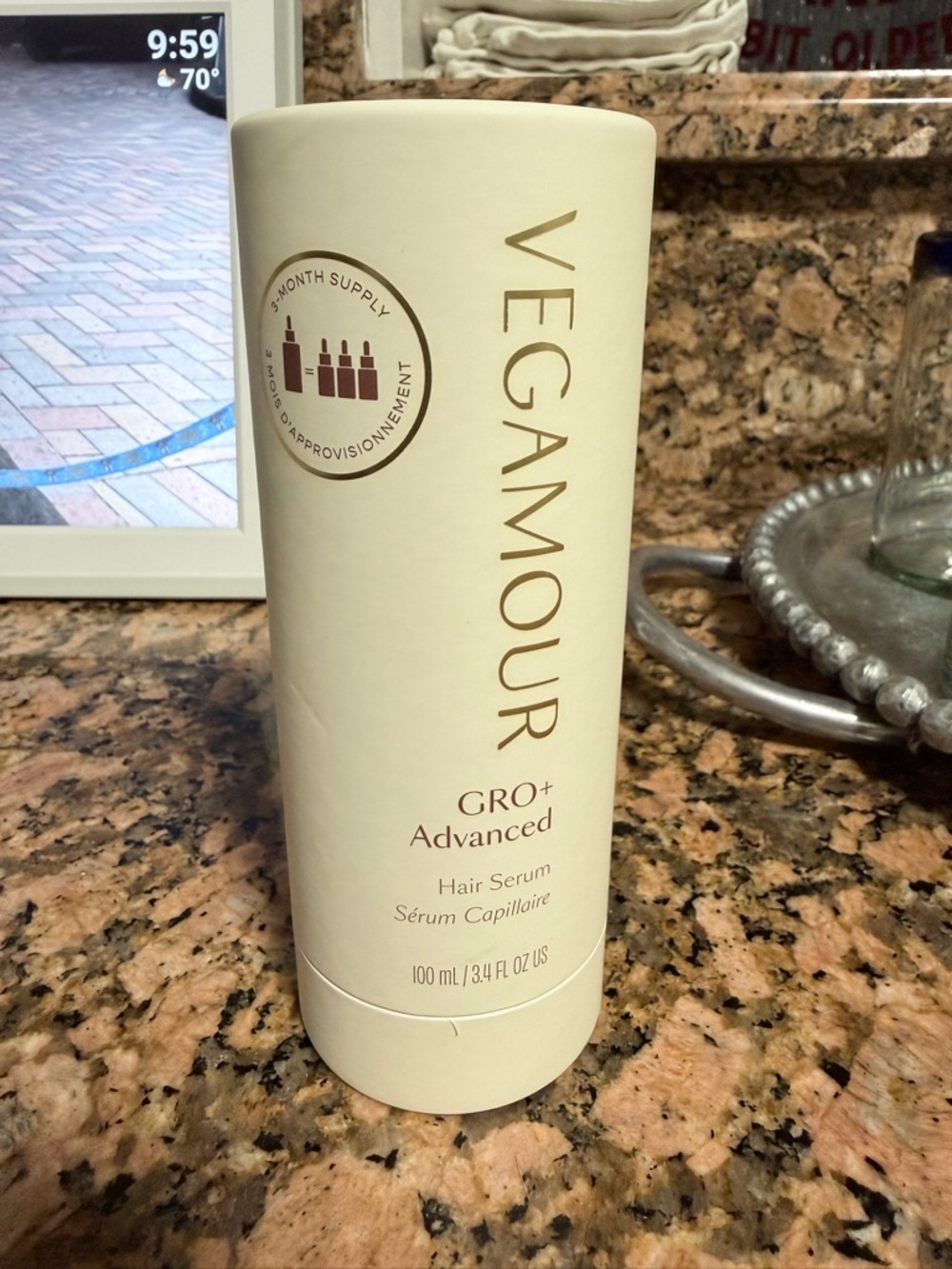 Vegamour GRO+ Advanced Hair Serum — White